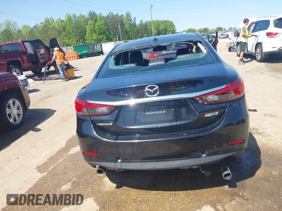 2015 Mazda 6 i Touring with VIN JM1GJ1T68F1171485, listed as a IAAI auction lot 42018487 with 208,916 mi miles and . Bid and sale history available at carsss.com. Image 16.