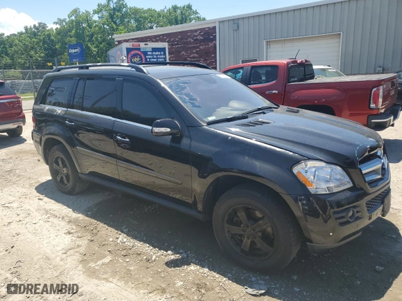 2007 Mercedes-Benz GL-Class with VIN 4JGBF71E87A130425, listed as a Copart auction lot 57101034 with NaN miles and Salvage Title. Bid and sale history available at carsss.com. Image 4.