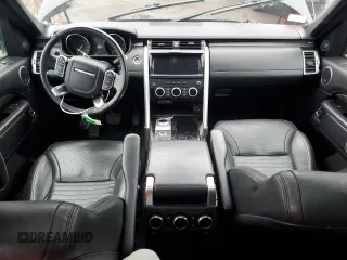 2017 Land Rover Discovery HSE Luxury with VIN SALRHBBV8HA025859, listed as a Copart auction lot 84646494 with 125,408 mi miles and Clean Title. Bid and sale history available at carsss.com. Image 8.