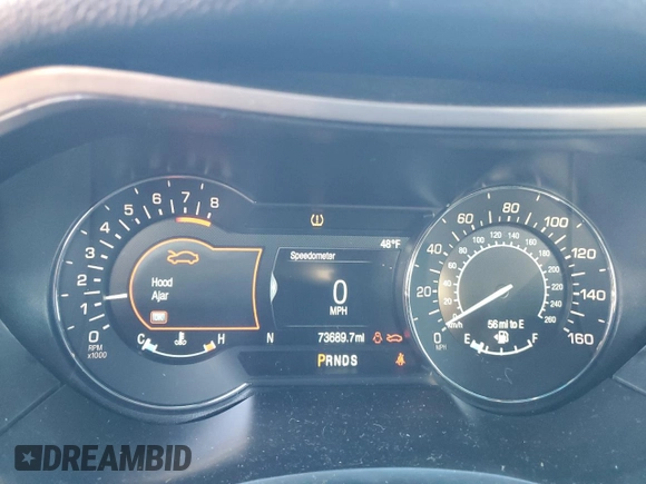 2018 Lincoln MKZ Reserve with VIN 3LN6L5F9XJR613373, listed as a Copart auction lot 85953964 with 73,689 mi miles and Salvage title. Bid and sale history available at DreamBid. Image 9.