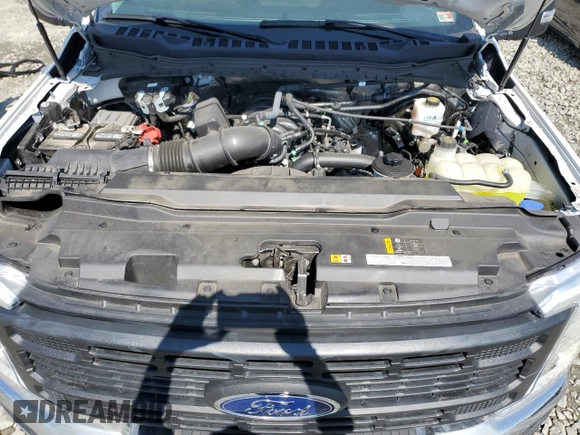 2023 Ford F-350 с VIN 1FT8W3BAXPED51651, выставлен на аукционе Copart как лот 69656364 с пробегом 21 593 миль миль и Списание • Salvage title. История ставок и продаж доступна на DreamBid. Изображение 11.