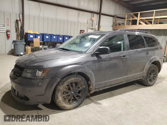 2020 Dodge Journey SE Value with VIN 3C4PDCAB5LT180152, listed as a Copart auction lot 45568645 with 86,481 mi miles and Salvage Title. Bid and sale history available at carsss.com. Image 1.