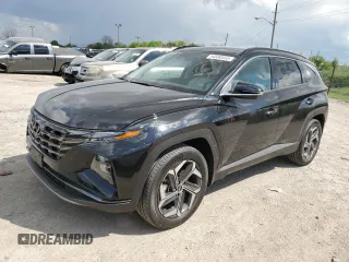 2024 Hyundai Tucson Limited z VIN KM8JECD18RU145105, wystawiony jako Copart lot #54590555 z przebiegiem 20 700 mil mil oraz Szkoda całkowita • Salvage title. Historia ofert i sprzedaży dostępna na DreamBid. Obrazek 1.