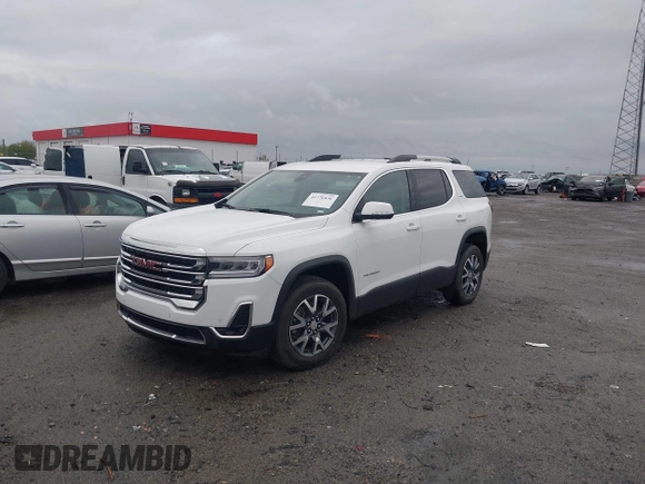 2023 GMC Acadia SLT with VIN 1GKKNML43PZ187213, listed as a IAAI auction lot 41776856 with 45,319 mi miles and . Bid and sale history available at DreamBid. Image 2.