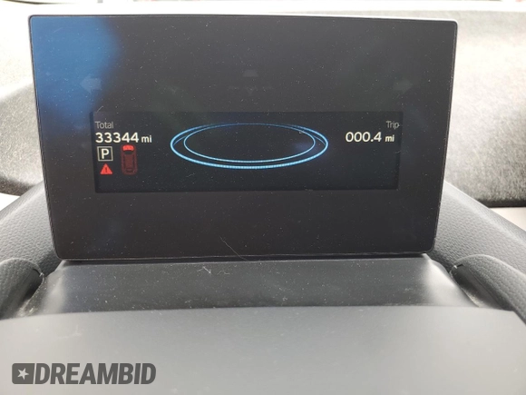 2019 BMW i3 with VIN WBY8P4C57K7E79770, listed as a Copart auction lot 55701535 with 33,344 mi miles and Salvage title. Bid and sale history available at DreamBid. Image 9.