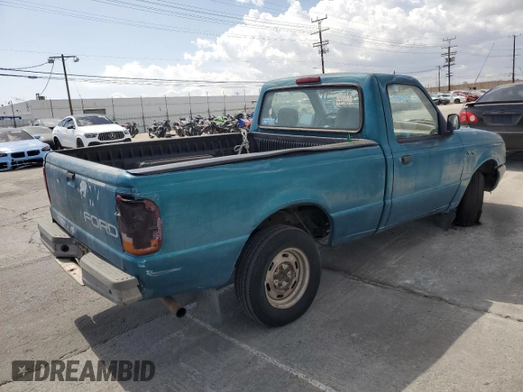 1994 Ford Ranger Splash with VIN 1FTCR10A9RUE01764, listed as a Copart auction lot 51811525 with 158,661 mi miles and Non repairable. Bid and sale history available at DreamBid. Image 3.