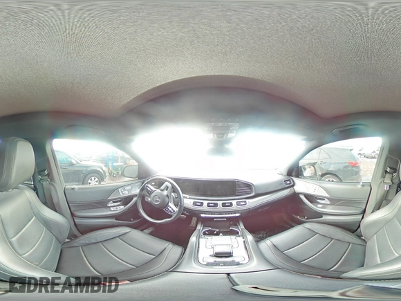 2022 Mercedes-Benz GLS 450 with VIN 4JGFF5KE0NA763244, listed as a Copart auction lot 46163825 with Not provided miles and Non repairable. Bid and sale history available at DreamBid. Image 14.