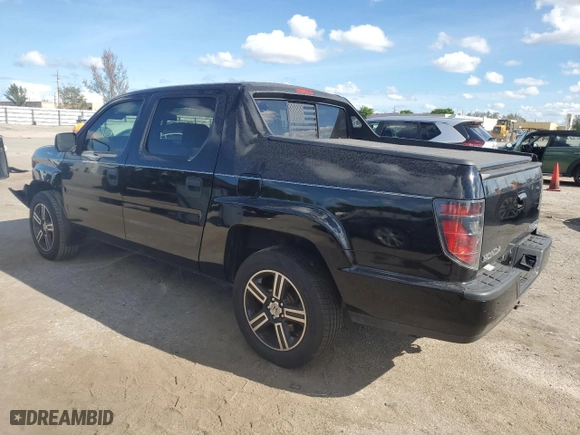 2014 Honda Ridgeline Sport with VIN 5FPYK1F73EB002767, listed as a Copart auction lot 72799544 with 97,646 mi miles and Salvage Title. Bid and sale history available at carsss.com. Image 2.