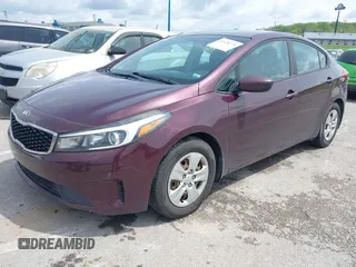 2018 Kia Forte LX with VIN 3KPFK4A70JE165286, listed as a IAAI auction lot 42128779 with 124,348 mi miles. Bid and sale history available at carsss.com. Image 18.