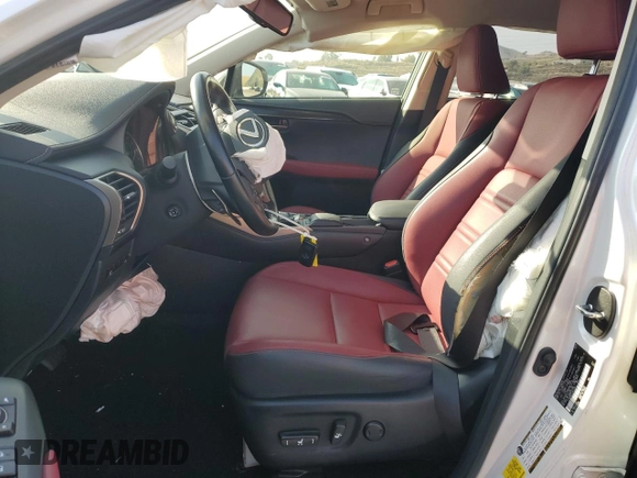 2020 Lexus NX 300 z VIN JTJAARBZ7L5019294, wystawiony jako Copart lot #44315545 z przebiegiem 43 838 mil mil oraz Szkoda całkowita • Salvage title. Historia ofert i sprzedaży dostępna na DreamBid. Obrazek 7.