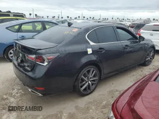 2017 Lexus GS with VIN JTHBZ1BL1HA011007, listed as a Copart auction lot 74274364 with 0 mi miles and Non Repairable. Bid and sale history available at carsss.com. Image 3.