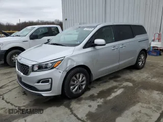 2019 Kia Sedona LX with VIN KNDMB5C19K6528343, listed as a Copart auction lot 49105825 with 50,301 mi miles and Salvage Title. Bid and sale history available at carsss.com. Image 1.