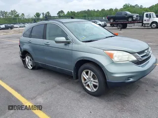 2010 Honda CR-V EX-L with VIN 5J6RE4H76AL054012, listed as a IAAI auction lot 42104441 with 180,089 mi miles and . Bid and sale history available at carsss.com. Image 1.