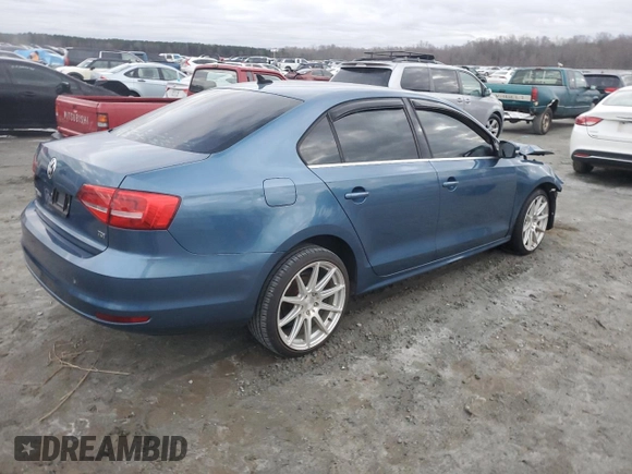 2015 Volkswagen Jetta Sedan 2.0L TDI SEL with VIN 3VWLA7AJ5FM334750, listed as a Copart auction lot 85923314 with 115,943 mi miles and Salvage Title. Bid and sale history available at carsss.com. Image 3.