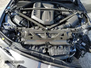 2023 BMW M3 with VIN WBS53AY08PFP08696, listed as a Copart auction lot 50433723 with 2,855 mi miles and Non repairable. Bid and sale history available at DreamBid. Image 11.
