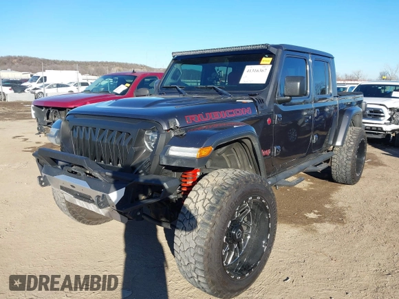 2020 Jeep Gladiator Rubicon with VIN 1C6JJTBG5LL179188, listed as a IAAI auction lot 41316367 with 136,670 mi miles and . Bid and sale history available at DreamBid. Image 6.