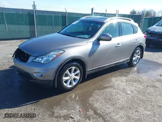 2010 Infiniti EX35 Journey with VIN JN1AJ0HR1AM756129, listed as a IAAI auction lot 41576938 with 101,535 mi miles. Bid and sale history available at carsss.com. Image 18.