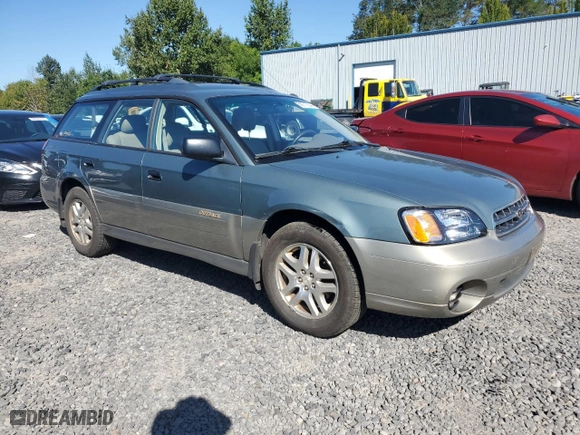 2001 Subaru Legacy Wagon Outback w/RL Equip with VIN 4S3BH675317637852, listed as a Copart auction lot 69712344 with 211,959 mi miles and Salvage Title. Bid and sale history available at carsss.com. Image 4.