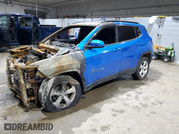 2018 Jeep Compass Altitude with VIN 3C4NJDBB8JT393243, listed as a Copart auction lot 85244884 with Not Provided miles and Clean Title. Bid and sale history available at carsss.com. Image 1.