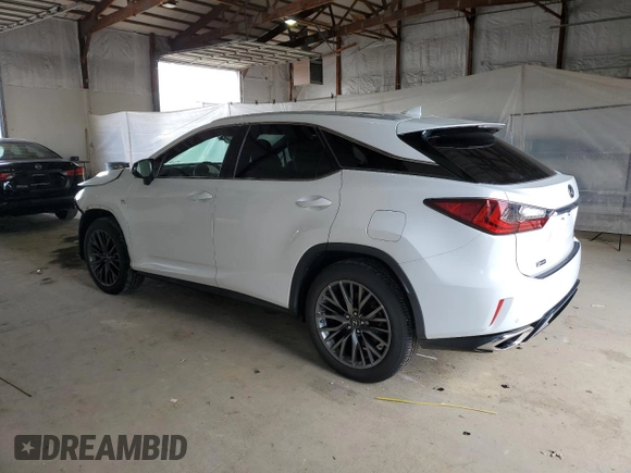 2016 Lexus RX 350 F Sport with VIN 2T2BZMCA3GC006591, listed as a Copart auction lot 50893695 with 99,916 mi miles and Clean Title. Bid and sale history available at carsss.com. Image 2.