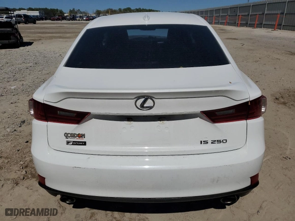 2015 Lexus IS 250 with VIN JTHBF1D2XF5079793, listed as a Copart auction lot 48168755 with 133,894 mi miles and Non Repairable. Bid and sale history available at carsss.com. Image 6.