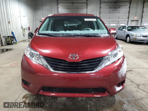 2013 Toyota Sienna LE with VIN 5TDJK3DC9DS056350, listed as a Copart auction lot 47869765 with 65,188 mi miles and Clean Title. Bid and sale history available at carsss.com. Image 5.
