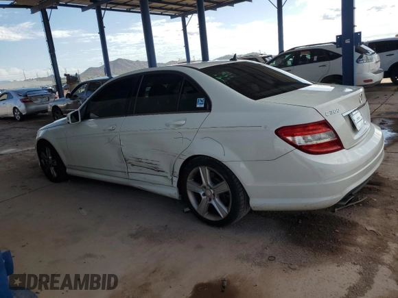 2011 Mercedes-Benz C 300 Sport с VIN WDDGF5EB1BA461781, выставлен на аукционе Copart как лот 63345725 с пробегом 124 354 миль миль и Списание • Salvage title. История ставок и продаж доступна на DreamBid. Изображение 2.
