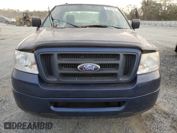 2007 Ford F-150 STX with VIN 1FTRF02267KB67255, listed as a Copart auction lot 78795584 with 166,024 mi miles and Salvage Title. Bid and sale history available at carsss.com. Image 5.