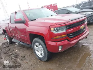 2018 Chevrolet Silverado 1500 LT with VIN 1GCVKREC6JZ186311, listed as a IAAI auction lot 41701920 with 37,888 mi miles. Bid and sale history available at carsss.com. Image 1.