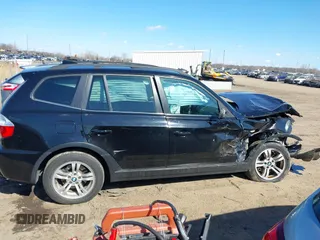 2006 BMW X3 3.0i with VIN WBXPA934X6WD26835, listed as a IAAI auction lot 41872807 with 182,407 mi miles. Bid and sale history available at carsss.com. Image 13.