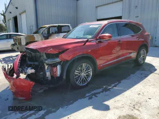 2024 Acura MDX Advance with VIN 5J8YE1H83RL025315, listed as a Copart auction lot 48572445 with 14,288 mi miles and Salvage title. Bid and sale history available at DreamBid. Image 1.