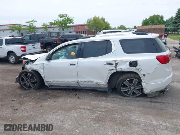 2017 GMC Acadia Denali with VIN 1GKKNXLS6HZ197204, listed as a IAAI auction lot 42372028 with Not provided miles and . Bid and sale history available at DreamBid. Image 14.