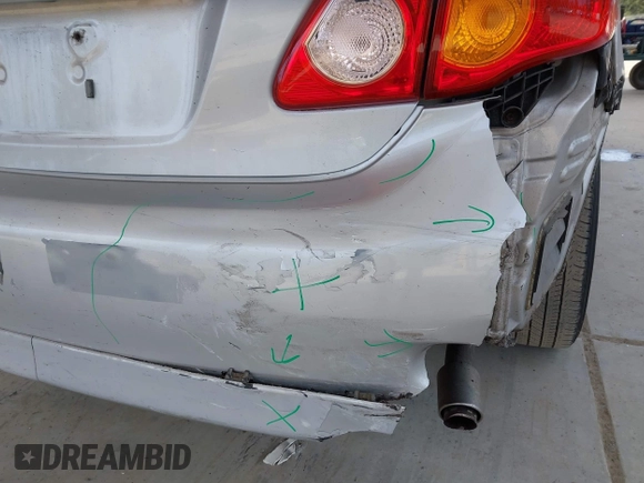 2009 Toyota Corolla with VIN 2T1BU40E59C150365, listed as a IAAI auction lot 42185131 with 179,912 mi miles. Bid and sale history available at carsss.com. Image 6.