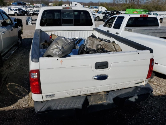 2013 Ford Super Duty F-350 SRW Lariat with VIN 1FT8X3B66DEA30856, listed as a Copart auction lot 81529334 with 0 mi miles and Salvage Title. Bid and sale history available at carsss.com. Image 6.