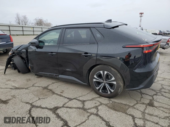 2023 Toyota bZ4X XLE with VIN JTMAAAAA7PA026565, listed as a Copart auction lot 44825145 with 17,890 mi miles and Salvage Title. Bid and sale history available at DreamBid. Image 2.