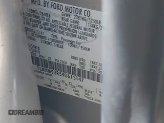 2009 Lincoln MKS с VIN 1LNHM93R59G615147, выставлен на аукционе IAAI как лот 41940056 с пробегом 140 903 миль миль и . История ставок и продаж доступна на DreamBid. Изображение 9.