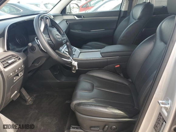 2022 Hyundai Palisade SEL with VIN KM8R4DHE8NU404713, listed as a Copart auction lot 50819965 with 56,593 mi miles and Salvage Title. Bid and sale history available at carsss.com. Image 7.