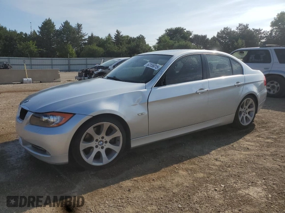 2006 BMW 3 Series 330i with VIN WBAVB33516KS36286, listed as a Copart auction lot 62556015 with 221,032 mi miles and Salvage title. Bid and sale history available at DreamBid. Image 1.