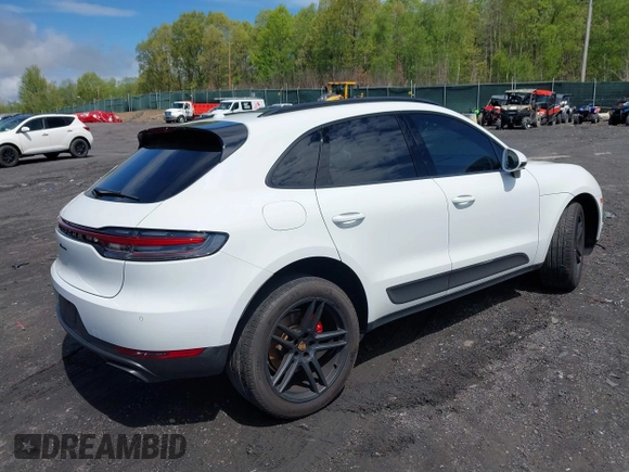 2021 Porsche Macan z VIN WP1AA2A59MLB10281, wystawiony jako IAAI lot #42219768 z przebiegiem 62 975 mil mil oraz . Historia ofert i sprzedaży dostępna na DreamBid. Obrazek 4.