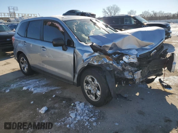 2014 Subaru Forester 2.5i with VIN JF2SJAAC0EG543028, listed as a Copart auction lot 87548485 with 0 mi miles and Salvage Title. Bid and sale history available at carsss.com. Image 1.
