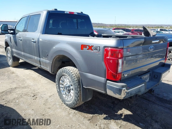 2021 Ford Super Duty F-250 SRW XL with VIN 1FT7W2BN5MEC89435, listed as a IAAI auction lot 41729358 with 40,397 mi miles. Bid and sale history available at carsss.com. Image 3.