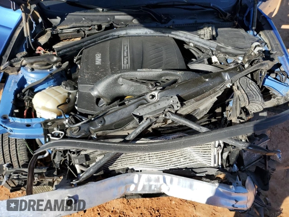2014 BMW 3 Series 335i with VIN WBA3A9C51EF477933, listed as a Copart auction lot 80443554 with 53,927 mi miles and Salvage Title. Bid and sale history available at carsss.com. Image 11.