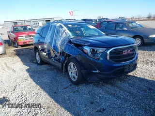 2020 GMC Terrain SLE with VIN 3GKALTEV0LL283996, listed as a IAAI auction lot 40885036 with 52,031 mi miles. Bid and sale history available at carsss.com. Image 1.