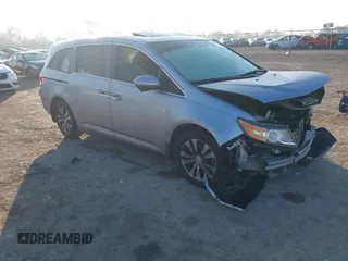 2016 Honda Odyssey EX-L with VIN 5FNRL5H65GB080864, listed as a IAAI auction lot 41476716 with 171,550 mi miles. Bid and sale history available at carsss.com. Image 1.