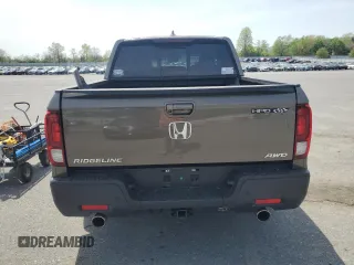 2021 Honda Ridgeline RTL-E with VIN 5FPYK3F76MB020626, listed as a Copart auction lot 55052515 with Not provided miles and Salvage title. Bid and sale history available at DreamBid. Image 6.