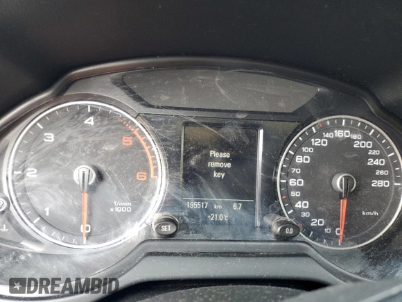 2014 Audi Q5 with VIN WA1CMCFP5EA008579, listed as a Copart auction lot 72431054 with 195,517 mi miles and Salvage title. Bid and sale history available at DreamBid. Image 9.