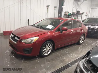 2012 Subaru Impreza Sedan 2.0i Premium with VIN JF1GJAC62CH006024, listed as a IAAI auction lot 41780867 with 143,346 mi miles. Bid and sale history available at carsss.com. Image 2.
