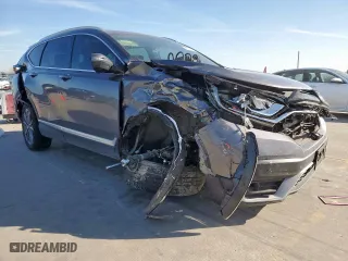 2020 Honda CR-V Touring with VIN 2HKRW2H93LH648900, listed as a Copart auction lot 45725465 with 28,525 mi miles and Salvage Title. Bid and sale history available at carsss.com. Image 4.