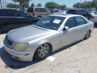 2000 Mercedes-Benz S 320/430/500 with VIN WDBNG70J3YA053038, listed as a IAAI auction lot 42043673 with 133,620 mi miles and . Bid and sale history available at DreamBid. Image 2.