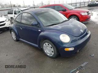 1999 Volkswagen Beetle GLS with VIN 3VWCA21C9XM417149, listed as a IAAI auction lot 41690669 with 147,897 mi miles and . Bid and sale history available at DreamBid. Image 1.